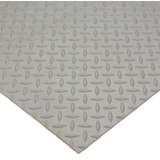 Insulated Diamond Plate 3 x 75' High Voltage Grey Military Switchboard Matting up to 30,000 Volts, 3/16" Thick redirect to product page